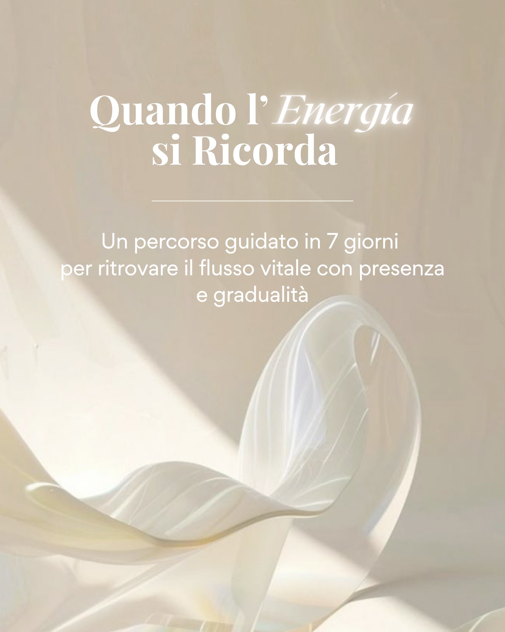 Quando l'Energia si Ricorda - Percorso di Meditazione